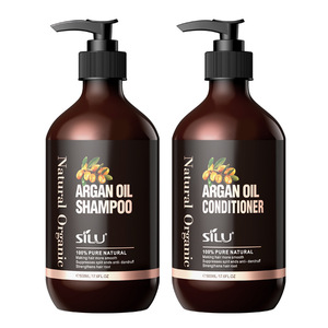 Arganöl Shampoo & Conditioner Set 500ml Marokkanisches Nussöl Repariert Trockenes, Geschädigtes Haar Anti-Schuppen Glättend Salon-Qualität für Zuhause - Product Image 1