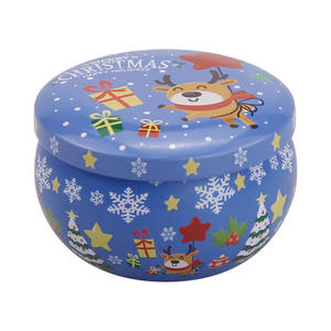 Christmas Festivals Mini <b>Candle</b> Wax <b>Jars</b> Can - Product Image 6