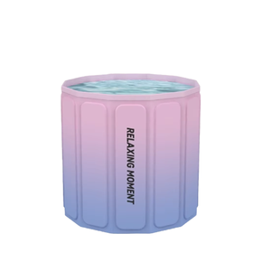 <span class=keywords><strong>Baignoire</strong></span> gonflable en PVC pliable pour la maison, 55 cm, production d'usine, <span class=keywords><strong>baignoire</strong></span> portable, seau avec impression de logo pour la relaxation et la récupération - Product Image 3