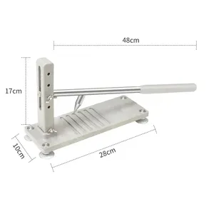 الفولاذ المقاوم للصدأ مقبض معدني المحار سكين الفتحات للأسماك قذيفة مريحة أدوات المأكولات البحرية - Product Image 3