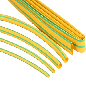 Câble de Tube thermorétractable, 1 pièce, jaune et vert, rétrécissement thermique - Product Image 1