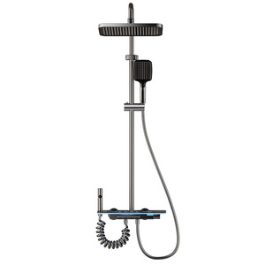 Set Doccia Portatile a Temperatura Costante, Sistema Doccia Anti-Scottatura, Certificato CE UE per Casa e Hotel - Product Image 2