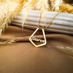 Colar Suporte QIUHAN para Anel de Aço Inoxidável, Pingente Guardião de Anéis, Evita Perda de Joias, Presente Personalizado com Nome, Colar com Anel de Amarrar - Product Image 3