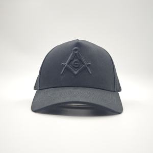 หมวกเบสบอลปักลายแบบกำหนดเองได้เต็มรูปแบบ 5 แผง สำหรับทุกเพศ ทำจากผ้าฝ้าย ปรับขนาดได้ ปีกโค้ง - Product Image 4