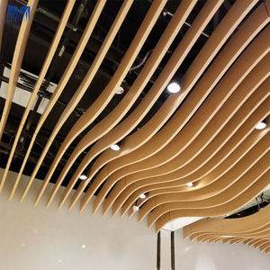 Plafonnier mural en bois suspendu au ghana, 60x60, 600x600, 10 pièces, tapisserie pour l'extérieur, style ghana, décoration artistique - Product Image 4