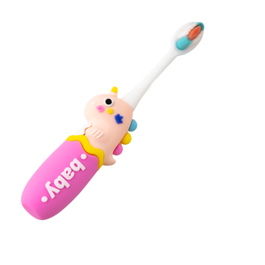 재미있는 공룡 동물 모양의 친환경 저렴한 천연모 아기 어린이 칫솔 - Product Image 4