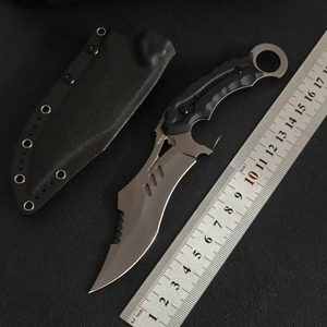 มีดพับยุทธวิธี G10 ใบมีดตรงสแตนเลสคุณภาพสูง หนาพิเศษ รับประกัน 1 ปี - Product Image 6