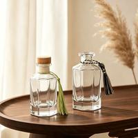 Bouteille diffuseur en verre vide pour bâtonnets, réutilisable, vente en gros, durable, pour parfums d'ambiance domestiques