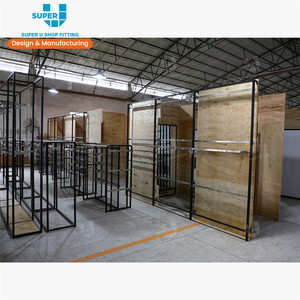 Super U Shop Fitting <strong>Metal</strong> <strong>Retail</strong> Store Racks with Arms Customize Design <strong>Wall</strong> Display Rack <strong>Shelf</strong> for Shops Manufacturer - Product Image 2