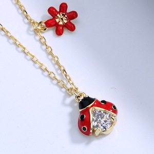 Joyería Fina, Collar con Colgante de Huevo de Animalito en Plata de Ley 925 para Mujer - Product Image 3