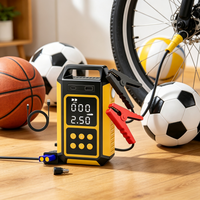 14.8V Portable Car Air Compressor and Tire Inflator with Wireless Digital Display, Multifunctional Portable Car Air Pump