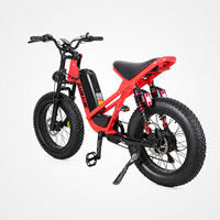 Bicicleta Eléctrica de Montaña BAOLUJIE B23 con Llantas Gruesas de 20 Pulgadas, Motor Trasero de 1500W, Batería de Litio, Alta Velocidad