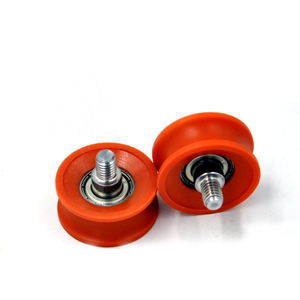 Nhiệm vụ nặng nề trượt cửa sổ con lăn ngăn kéo ròng rọc nhựa nylon u-rãnh POM rãnh sâu bóng mang Con lăn nhôm cửa con lăn - Product Image 4