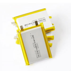 5000mAh 3.7v Rechargeable Polymer Lithium Battery Pack Pouch 105568 103450 Models with 500 Cycle Life for PCM - Product Image 1