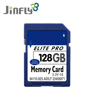 JINFLY UDP Chine Usine sd carte 32 go caméra de 4 gb carte mémoire sd carte 64gb 128G 256G 128M 256M 512M 1G 2G 4G 8G 16G