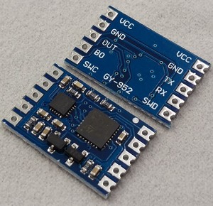 GY-952 โมดูลเซ็นเซอร์วัดความเร่งแบบพอร์ตอนุกรม 6 แกน (มุมเอียงเอาต์พุตแรงดันไฟฟ้าแบบอะนาล็อก) W121 - Product Image 1