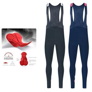 YKYWBIKE Salopette Lunga da Ciclismo Invernale da Uomo con Fondello, Pantaloni Caldi da Ciclismo, Calzamaglia Termica in Pile <span class=keywords><strong>per</strong></span> Mountain Bike - Product Image 1