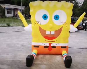 Personajes Inflables Publicitarios de <span class=keywords><strong>Bob</strong></span> <span class=keywords><strong>Esponja</strong></span>, Squidward y Patrick Star, Modelo de Personaje de Dibujos Animados Inflable para Decoración - Product Image 3