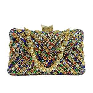 Dames clutch avondtassen voor dames formele bruidsclutch portemonnee <span class=keywords><strong>prom</strong></span> cocktail party handtassen - Product Image 3