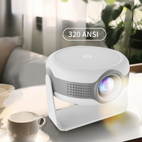 Projecteur intelligent portable HD T269PRO avec Android 12 et résolution 4K, 280 ANSI et lampes LED sans fil H713 pour un usage domestique