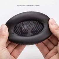Coussinets d'oreille en cuir protéiné en gros pour Bose QC15 QC25 QC35, coussinets en mousse à mémoire de forme, isolation phonique, coussinets de remplacement doux