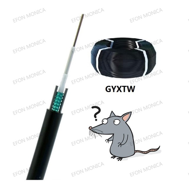 100m 200m 300m 500m Armored GYXTW Patch Cord 1km 2km 3km 5km 2 4 6 8 12 24 Core GYXTW Fiber Optic FTTH Drop Cable China Supplier
