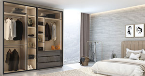 Tủ quần áo gỗ tự nhiên, thiết kế theo yêu cầu, đa chức năng cho mỗi ngày - Product Image 4