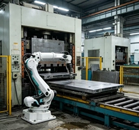 Bras de robot industriel à poignet creux de 6 kg pour soudage et assemblage avec boîte de vitesses et moteur