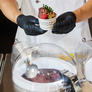 Macchina Professionale per Gelato da Tavolo V1 12L/H con Compressore SECOP, per Frutta, Latte, Noci, Certificata CE NSF, Macchina Commerciale per Gelato Artigianale - Product Image 2