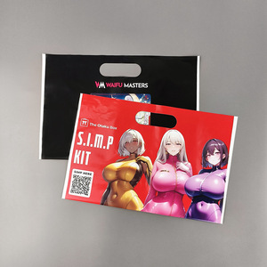 Chenghua Industry Custom Multicolor Printed <b>Tote</b> Bag Square Flat Opening Thickened <b>Plastic</b> General Purpose Casual Style - Product Image 1