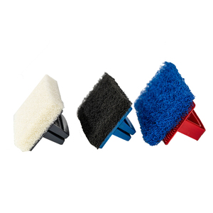 Güçlü Leke Çıkarıcı Naylon Küvet Fırçası, Plastik Saplı, Ellere Zarar Vermez, Orta Sertlikte, Çeşitli Lekeleri Kolayca Temizler - Product Image 2