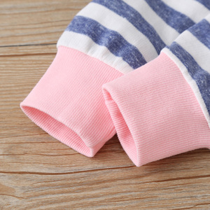 Conjunto de Ropa para Bebés al por Mayor, Pantalones Deportivos con Capucha para Niñas, Estilo Escolar - Product Image 6