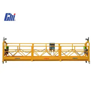 ZLP630 ZLP800 Electric Swing Stage High Rise Gondola Rope Suspended Platform Andamios colgantes