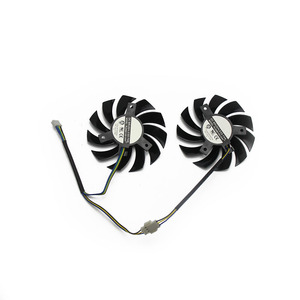 พัดลมเย็น0.35A PLD08010S12HH 75มม. สำหรับ MSI GeForce <span class=keywords><strong>GTX</strong></span> 580/570/560/560ti/480/465/<span class=keywords><strong>460</strong></span>การ์ดวิดีโอ GTX770พัดลมระบายความร้อน - Product Image 5