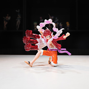 2 Designs 15.5cm Pirate King Luffy Sun God Battle Nika Action Figure <span class=keywords><strong>Anime</strong></span> <span class=keywords><strong>Manga</strong></span> PVC Figure Toy Home Desk Ornaments - Product Image 5