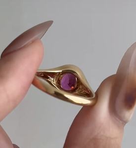 เครื่องประดับสั่งทำพิเศษ แหวนทองแท้ 9k 10k 14k 18k ทองคำขาว ทองคำชมพู ทองคำเหลือง ประดับเพชร/พลอยจากแล็บ ผลิตจากโรงงาน - Product Image 2