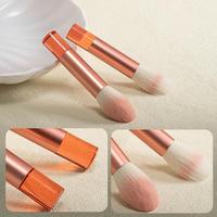 8 buah grosir Set kuas rias Mini Portabel de Maquiagem 3 warna Set rias profesional kit kuas rias wanita