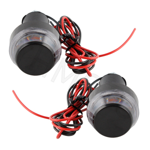 Parti della motocicletta universale LED Emark manubrio barra di segnalazione luce Manillar Indicador De Luz De Senal De Giro - Product Image 5