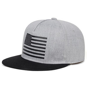 Vente en gros de haute qualité à bord plat pour hommes <span class=keywords><strong>New</strong></span> Plain <span class=keywords><strong>Era</strong></span> Snap Back 6 Panel Custom <span class=keywords><strong>Snapback</strong></span> Caps Chapeaux avec logo imprimé - Product Image 1