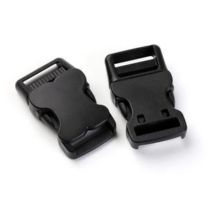 <b>Sliding</b> Buckle 25mm Black <b>Plastic</b> Durable For Bags - Product Image 3