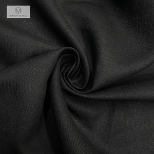 Mindun Stocks 118g <span class=keywords><strong>55</strong></span>% Ramie 45% coton mince couleur unie Ramie coton tissu pour l'été ample chemise <span class=keywords><strong>Blouse</strong></span> - Product Image 5