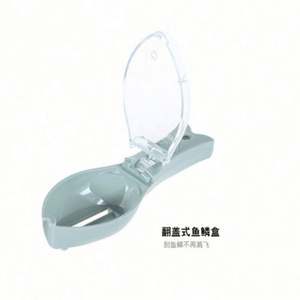 1 Cepillo para Pescado, Cepillo para Raspar Escamas de Pescado, Removedor de Escamas, Limpiador, Pelador de Piel, Herramienta de Cocina - Product Image 6