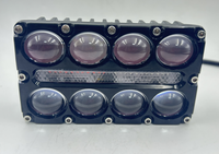 Motorcycle LED Double-row Spotlight High-Brightness Headlight IP65 for Car & Electric Vehicle Modification