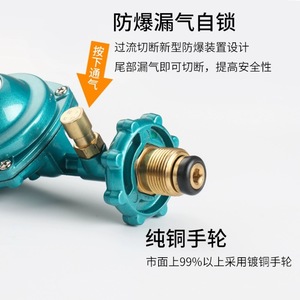 Vanne de réduction de pression de gaz de pétrole liquéfié JYT-0.6, sortie 3/4 po, non réglable, basse pression, usage domestique - Product Image 3