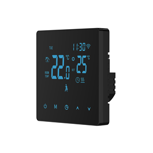 SIXWGH Smart WiFi termostato Touchscreen di controllo vocale Display LCD funziona Alexa Google casa per AC Floor hotel garage <span class=keywords><strong>auto</strong></span> - Product Image 1