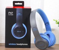 Casque Stéréo Pliable Sans Fil P47 de Type Supra-Auriculaire OEM Usine Directe