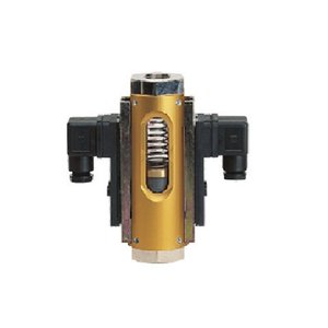 เครื่องวัดอัตราการไหลแบบโรตารี่ KOBOLD รุ่น VKA-3103R25 พร้อมระบบชดเชยความหนืด วัสดุทองเหลือง ช่วงการวัด 0.1-0.45 ลิตร/นาที พร้อมสวิตช์ควบคุมการไหล - Product Image 1