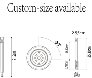 Verrou de remorque antivol, verrou à goupille en métal durable, facile à utiliser, pour attache de remorque - Product Image 4