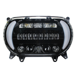 Atubeix LED <strong>Headlight</strong> for <strong>Harley</strong> Touring Road Glide 2015-2020 6000k Color Temperature with Running/Turn Signals - Product Image 1