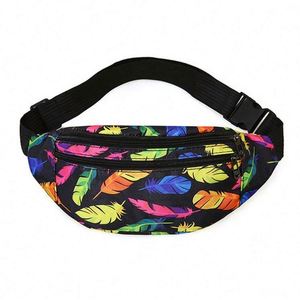 Nouvelle conception, sac banane en nylon durable, sac de poitrine, sac de taille, sac de sport, sac bandoulière, sac messager pour femmes et hommes - Product Image 3